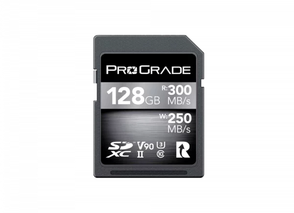 Carte Mémoire SDXC Prograde 128 GB V90 250MB/sec 2000X en location