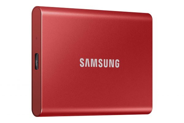 Disque Externe SSD Samsung T7 rouge en location