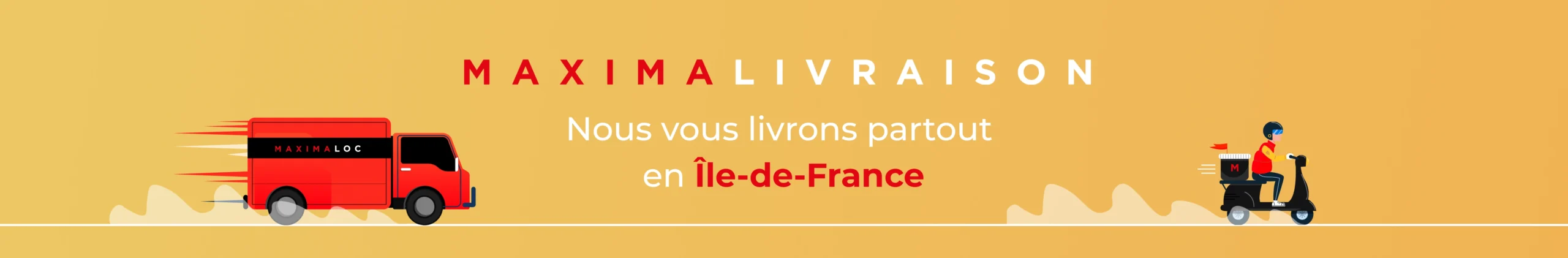 Livraison partout en Île-de-France