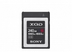 Carte mémoire Sony XQD de 240 Go avec des vitesses de lecture de 440 MB/s et d'écriture de 400 MB/s, série G, dotée d'une interface USB intégrée