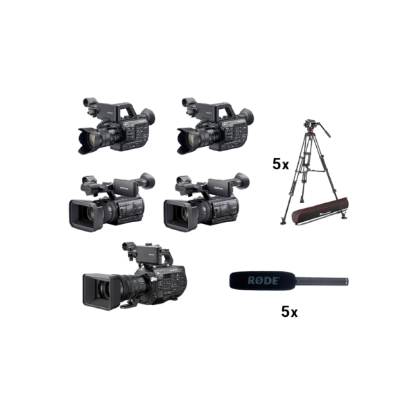 KIT CAPTATION SONY FS5 5x CAM