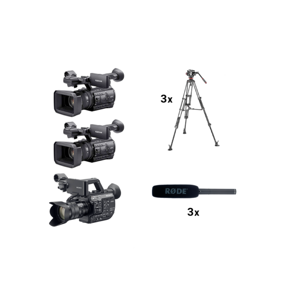 KIT CAPTATION SONY Z150 3x CAM