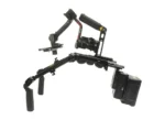 Kit The Creator: Kit Cross épaule Smallrig+DJi Ronin RS3 + Sony FX3 +Batterie Vlock vue de profil gauche