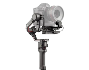 Stabilisateur de caméra gimbal Zhiyun avec appareil photo attaché